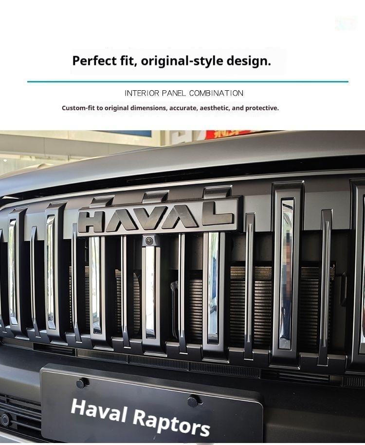Для GWM HAVAL V7 2026 Черные Эмблемы Логотипы Подходят Для HAVAL Raptor Передняя Решетка Багажник Задняя Наклейка Наклейка на Кузов Автоаксессуары