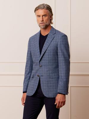 Navy Blue Jacket Turin 182/100