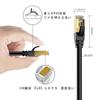 1m Veetop CAT8 LAN Cable Ultra High Speed Waterproof Flame Retardant Polishing Resistant Weather Resistant Metal Claw RJ45 Connector Gigabit 40Gbps