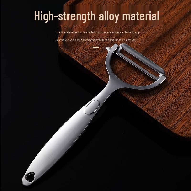 Multifunctional Stainless Steel Peeler for Potatoes, Apples, and Melons