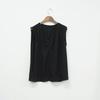 Style Latte Women V Neck Pintuck Chiffon sleeVeless Blouse