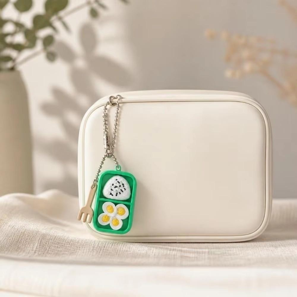 Novelty Fidget Keychain Clicker Simulation Food Keychain Key Ring Sushi Keychain For Adults