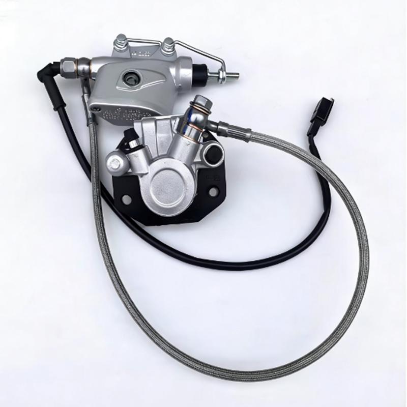 Motorcycle Parts Rear Brake Pump Caliper Assembly For FB Mondial Hipster HPS 125 300 HPS125 HPS300 Aprilia CR150 CR 150