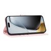 Suitable for Apple16E Luxury Phone Leather Case iPhone17Promax Flip cover anti-skimming holder protective case7/8
