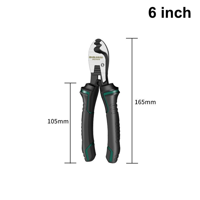 6-10 дюймов Многофункциональный кабелерез Ручные кусачки для проволоки Кусачки для разрыва проволоки Режущий инструмент Кабелерез промышленного класса