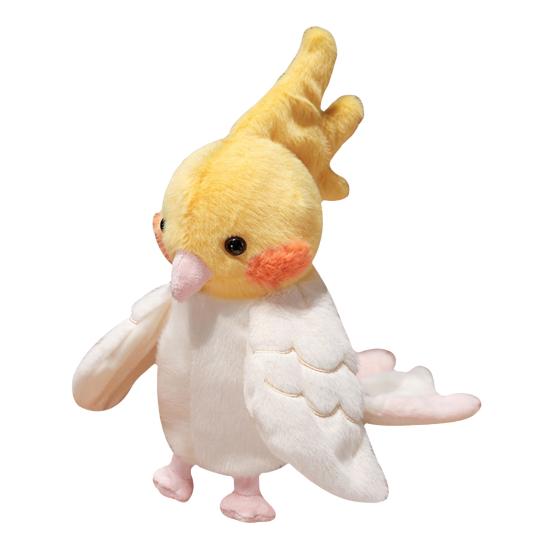 Кукла-марионетка попугай Yousheng для детей, плюшевые куклы-животные для ролевых игр и обучения, красочная мягкая игрушка-птица для рассказывания историй