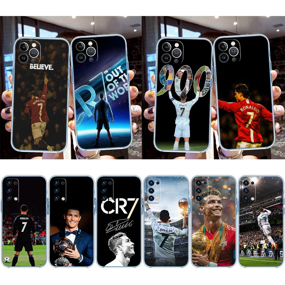 Прозрачный чехол C-Cr7 для Samsung Galaxy A04 A04S A14 A23 A34 A54 M23 M33 M52 M53