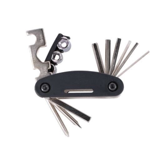 Multitool - Dunlop - 9 Fonctions - Noir - Plastique - Mixte