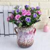 1шт романтические поддельные розы 6 головок искусственный цветок свадебное украшение для дома и сада