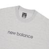 New Balance Футболка мужская спортивная серая AMT45627-AG