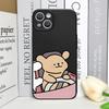 Забавный чехол для телефона с изображением пары собак для IPhone 11 12 13 14 15 16 Pro Max 7 8Plus X XS MAX SE2 Ударопрочный мягкий чехол Парные Fundas