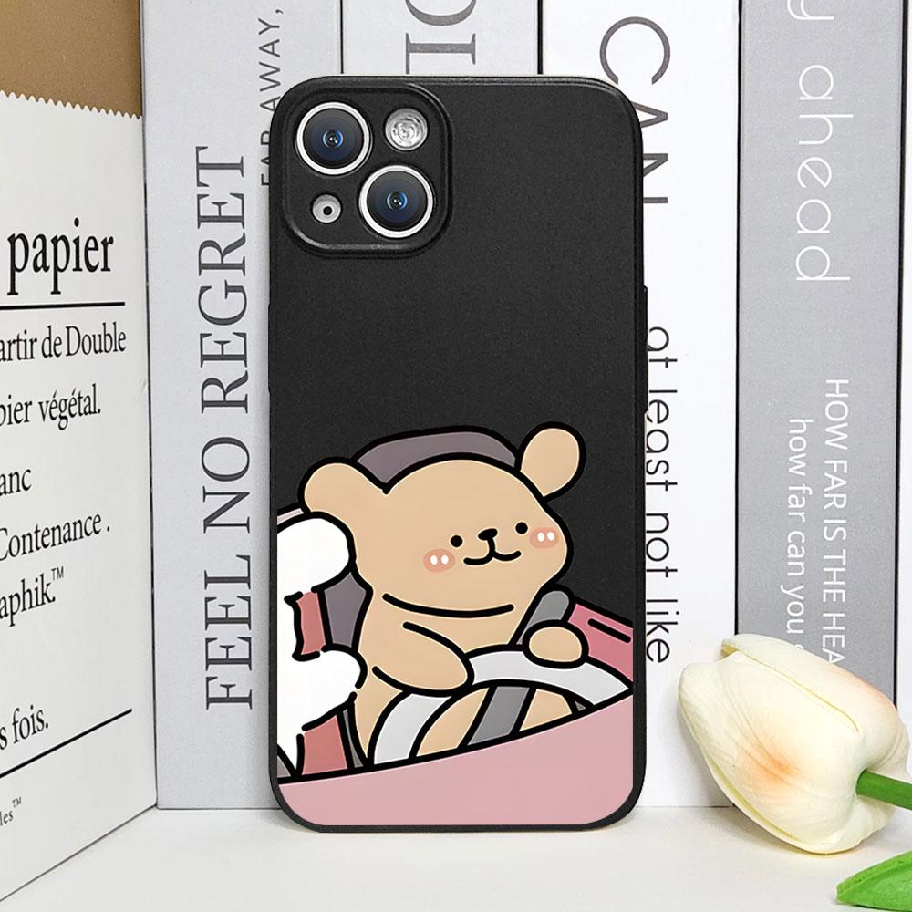 Забавный чехол для телефона с изображением пары собак для IPhone 11 12 13 14 15 16 Pro Max 7 8Plus X XS MAX SE2 Ударопрочный мягкий чехол Парные Fundas