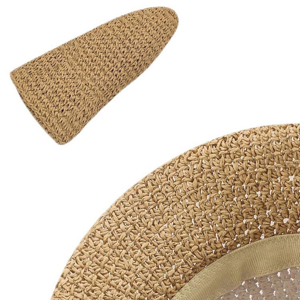 1PC Beach Korean Straw Hat Summer Women Visor Bucket Hat Fisherman Hat Hand Weaving Panama Girl Fishing Chapeau Sun Hats Tool