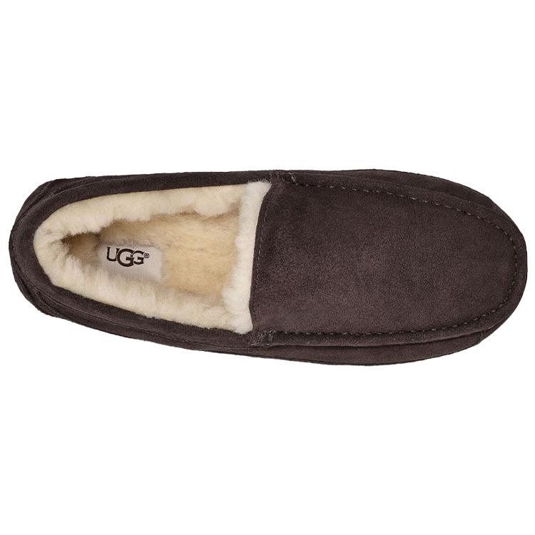UGG Аскот Тапочки Уютные Athleisure Повседневная Спортивная Обувь Коричневые С Подкладкой из Флиса 1101110-ESP