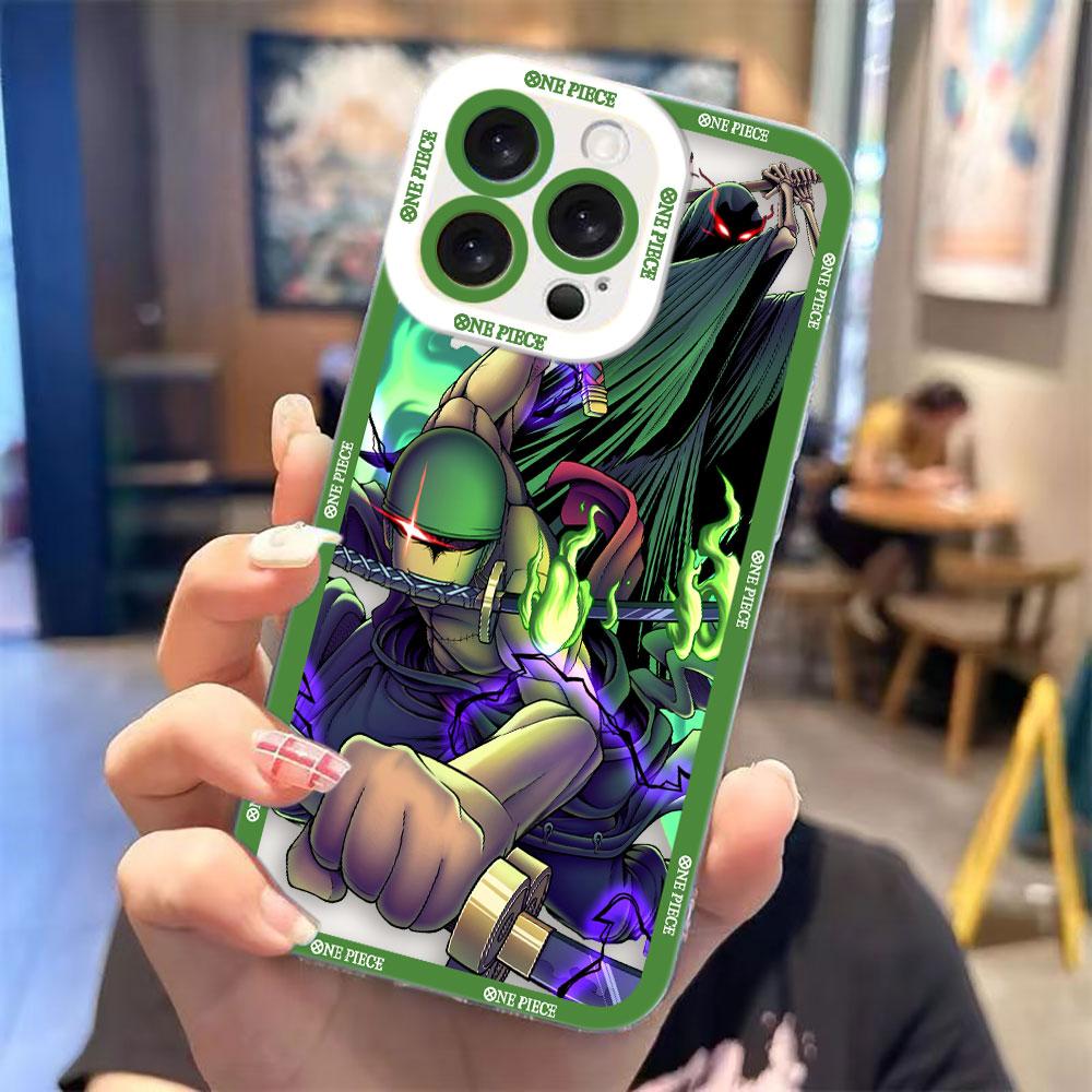 Roronoa Zoro One P-Piece Clear Phone Case For VIVO V20 V21 V21E V23 V23E V25 V27 V27E V29E V30E V30 V40 V50 V60 Y02 Y03 Cover