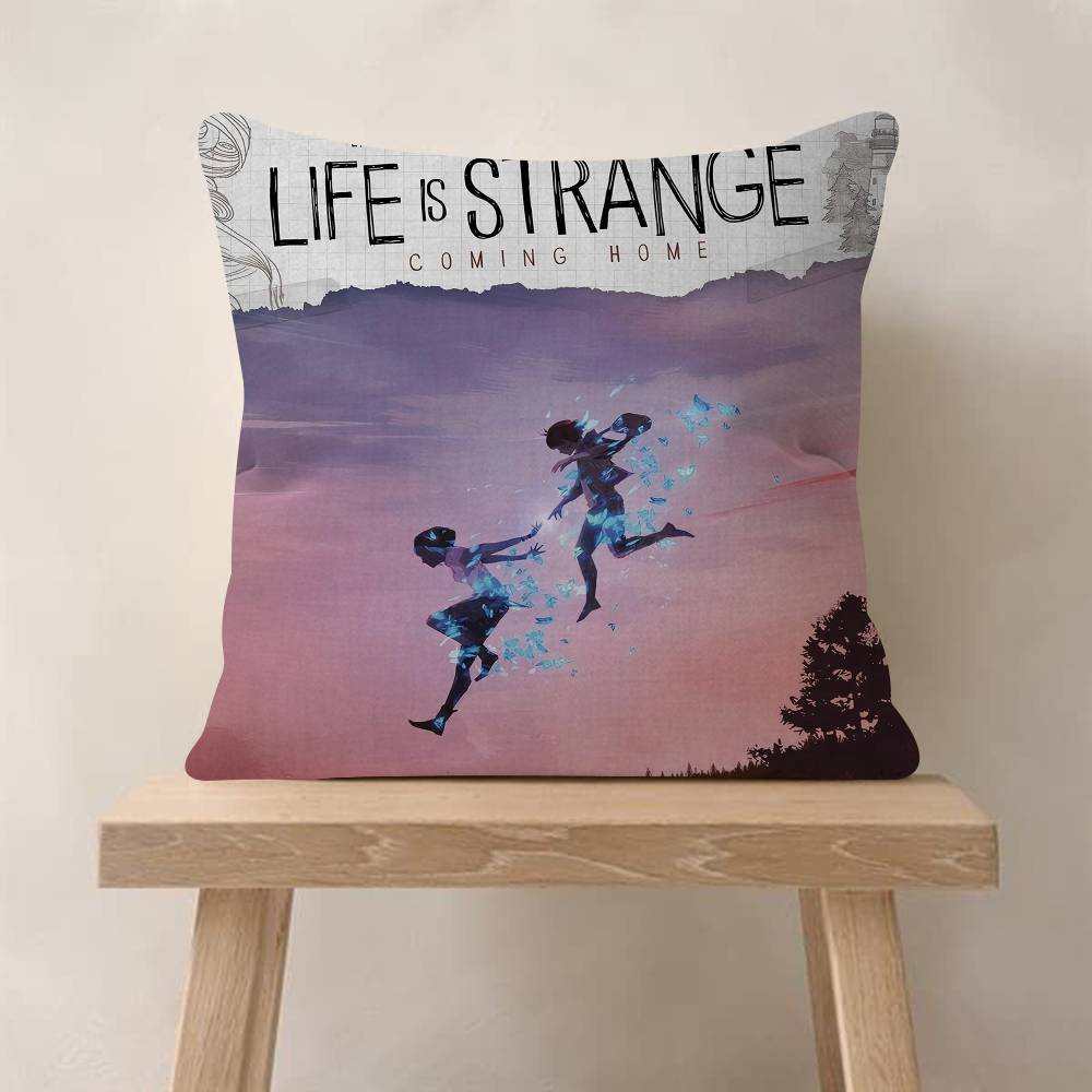 Game Life Is SStrange Pillowcase Toon Gift Cushion Cover Bedroom Home Sofa Chair Seat Decor Pillow Case