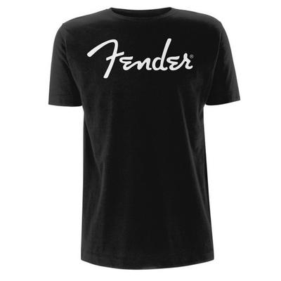 Fender Классическая футболка с логотипом унисекс для взрослых