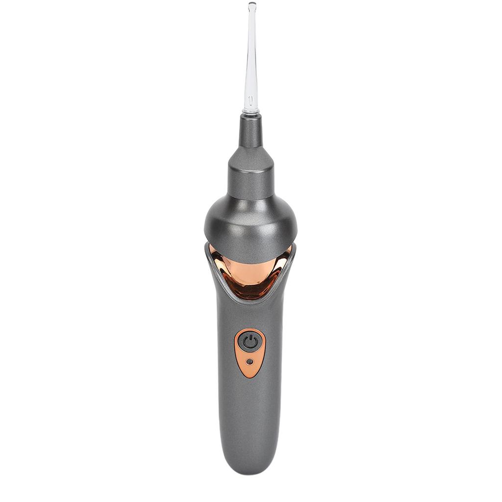 Electric Earwax Removal Kit Soft Ear Pick Heads Bright Lighting Ear Cleansing Vacuum Remover for Adults Kids