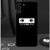 Грустный Аниме Эстетичный Чехол для Телефона Senpai для Samsung Galaxy S24 Ultra S9 S10 S20 S21 S22 Plus S23 FE S25 Ultra Задняя Крышка