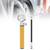 Bike Pump Bicycle Inflator with Gauge High Pressure Ball Needles Tire Portable