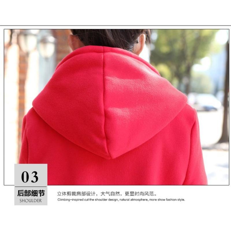 Женские модные повседневные однотонные куртки с капюшоном и пальто с капюшоном на осень и зиму с однотонным принтом