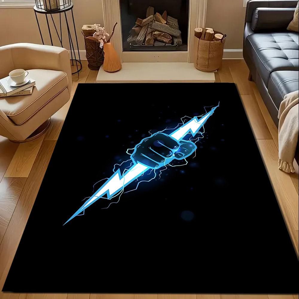 Electric Fist Power Patterned carpet, non slip mat suitable for living room and bedroom sofas