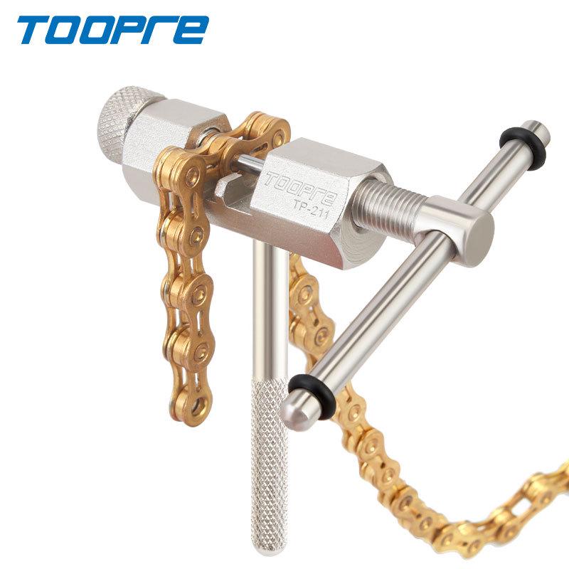 TOOPRE Bike Chain Breaker & Cutter with Replaceable Pin for Mountain, Road, and Fixed Gear Bikes