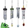 Mini Solid Wood Metal Solid Aluminum Tube Wind Chime Hanging Decoration Bedroom Bedside Car Decoration Decoration Graduation Season Gift