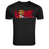 Love Relax & Enjoy Teddy Bear Graphic T-Shirt
