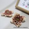 Тканевые цветы «Летящая ласточка» с золотой нитью для DIY, декора дома, тортов и аксессуаров для волос