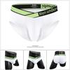 Men's Low-Rise Laser Gradient Briefs - Breathable Modal with U-Convex Pouch and Hip-Lifting Design