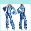 M-xl Винтажный костюм для диско-выступлений 70-х годов для арабского косплея, женский сценический наряд, персонажи)