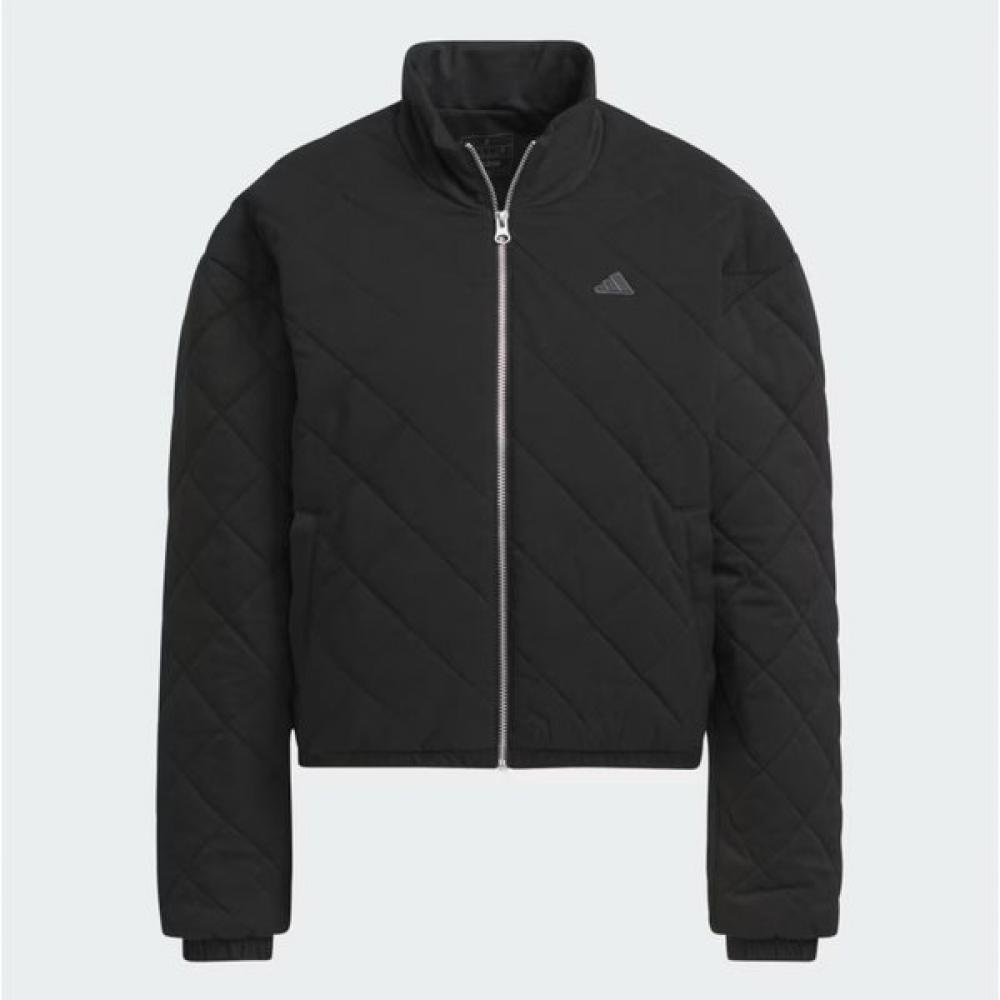 Adidas Golf 24 Fw Women S Jumper Gotu Quilted Jacket Iy8760 Black