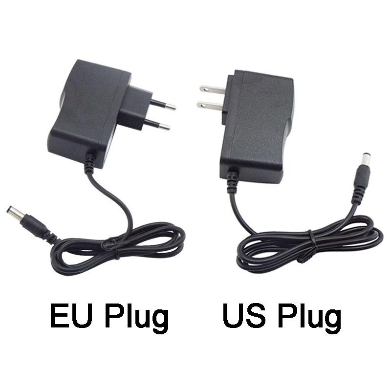Right Angle Connector AC 220V To DC 5V 6V 9V 12V 15V Power Supply Adapter Charger 1A 2A 3A 5.5x2.1 3.5x1.35 DC Jack