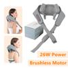 Foreverlily 26W Brushless Motor Neck And Shoulder Massager Wireless Shoulder And Back Kneading Massage Shawl Neck Masajeador
