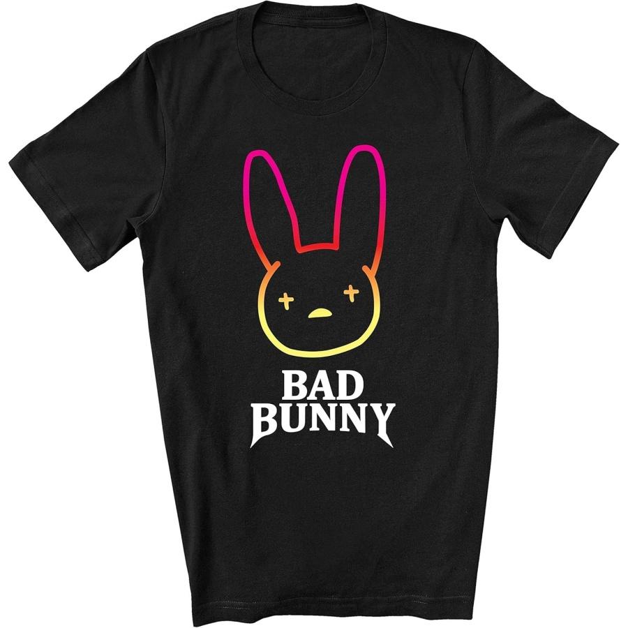 Футболка GERRIT Tour для фаната Bad Bunny, повседневная мужская, с круглым вырезом, хлопковая