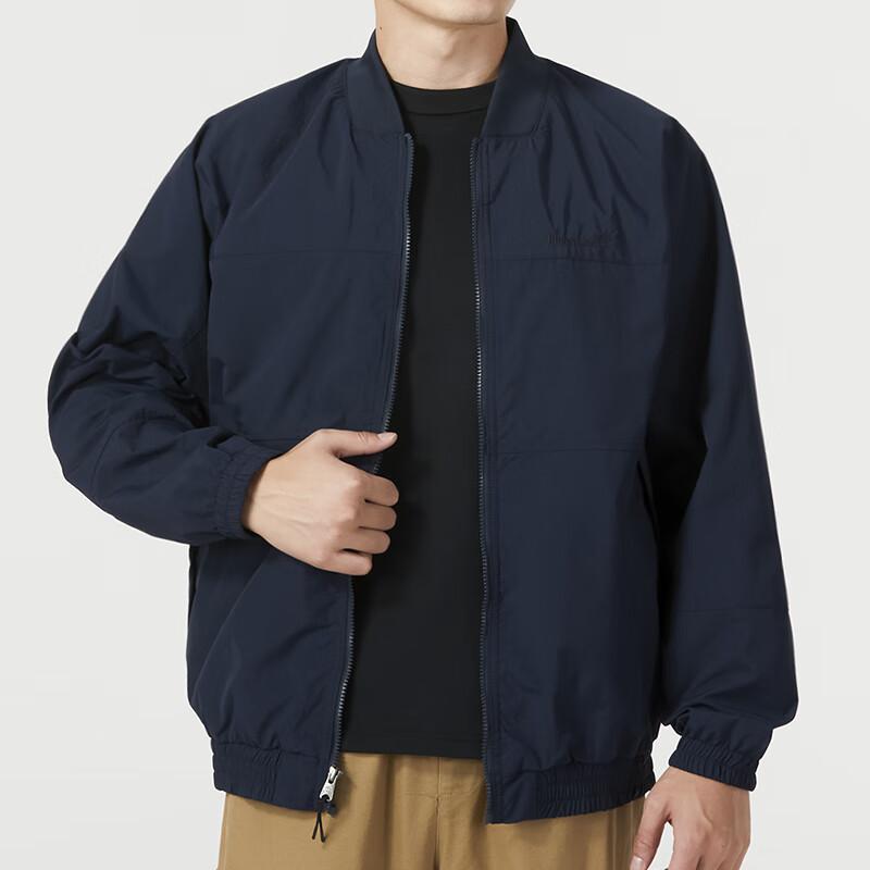 Timberland Однотонная повседневная ветрозащитная водоотталкивающая куртка с воротником-стойкой, мужские куртки, темно-синие, A6R87-433