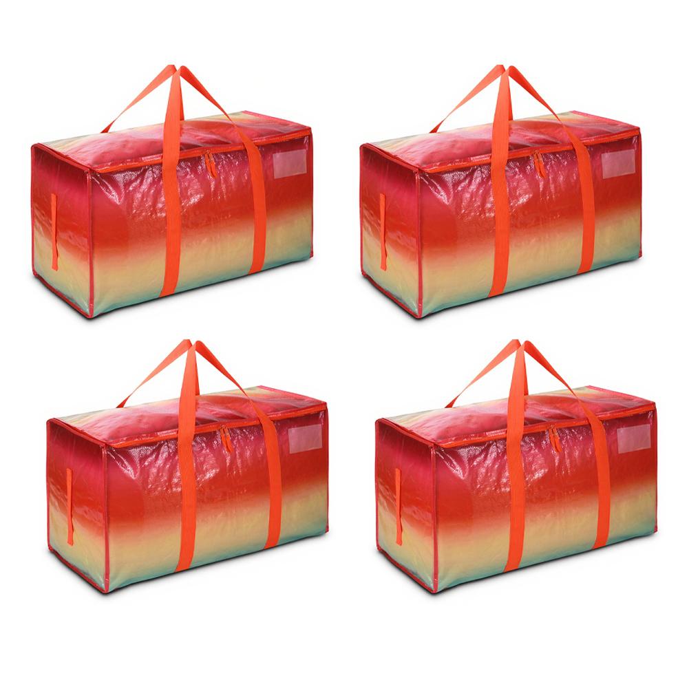 1/4 шт. Мешки для переезда для упаковки одежды, одеял и багажа при переезде. Утолщенные тканые мешки для переезда. Домашнее хранение.