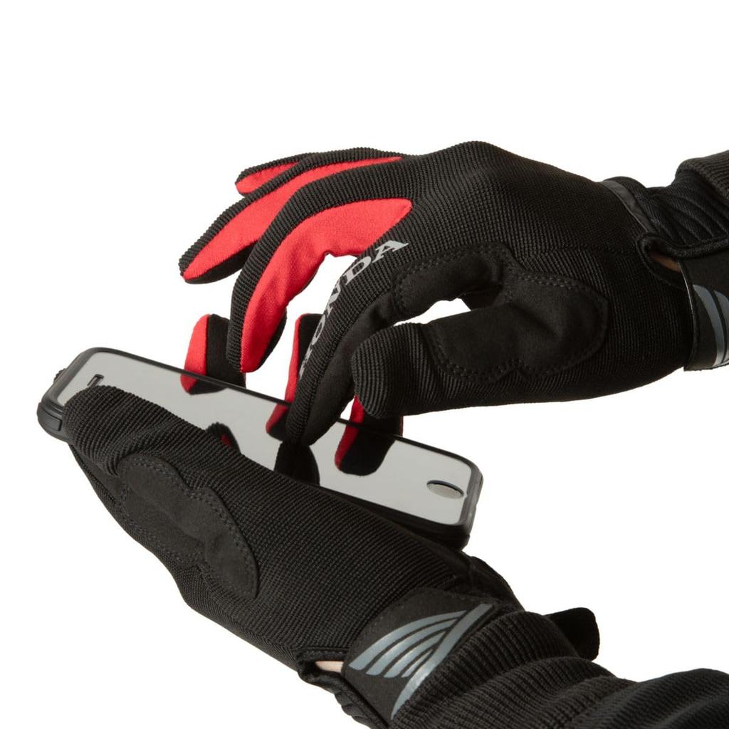 Honda Ride Mesh Gloves R Size (Red), M, 0SYEJ-76C-RM