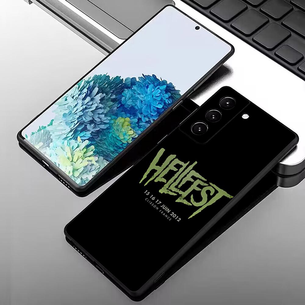 Чехол для телефона Hellfest Music для Samsung S26 S25 Edge S24 S23 S22 S21 S20 Ultra Plus Fe Galaxy Силиконовый чехол