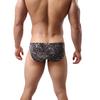 Cueca Men Underwear Leopard Pattern Briefs Mens Briefs Low Briefs Hombre Size M-XXL Breathable Male Underpants Panties Intimate