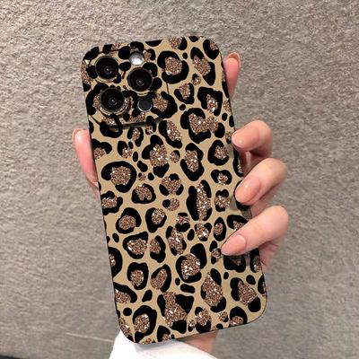 Для Xiaomi Redmi Note 14 13 12 Pro Plus 5G 12S 12 11 10 Чехол Силиконовый Чехол с Леопардовым Принтом Для Redmi 12 13 12C 13C 14C Мягкий Чехол