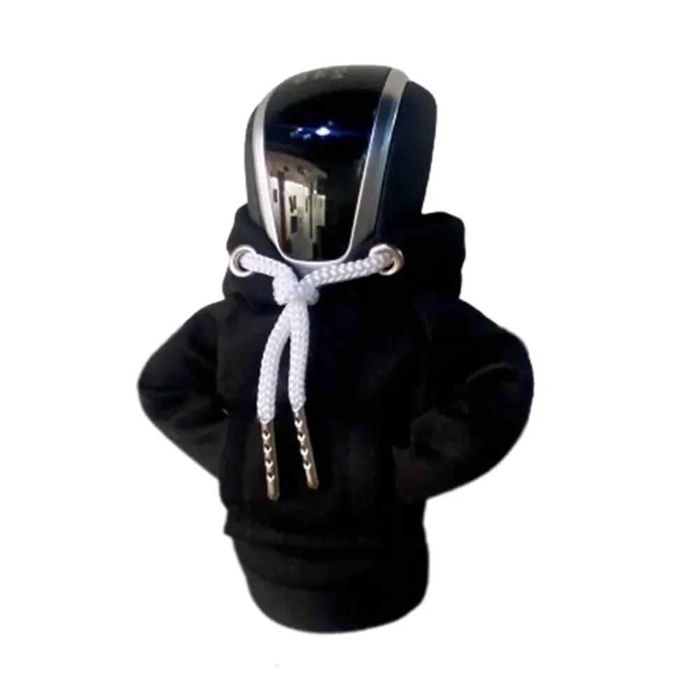 Толстовка с капюшоном для автомобиля, чехол для переключения передач, модная толстовка с капюшоном для автомобиля, крышка для ручки переключения передач, толстовка с ручной ручкой, чехол для рычага переключения передач