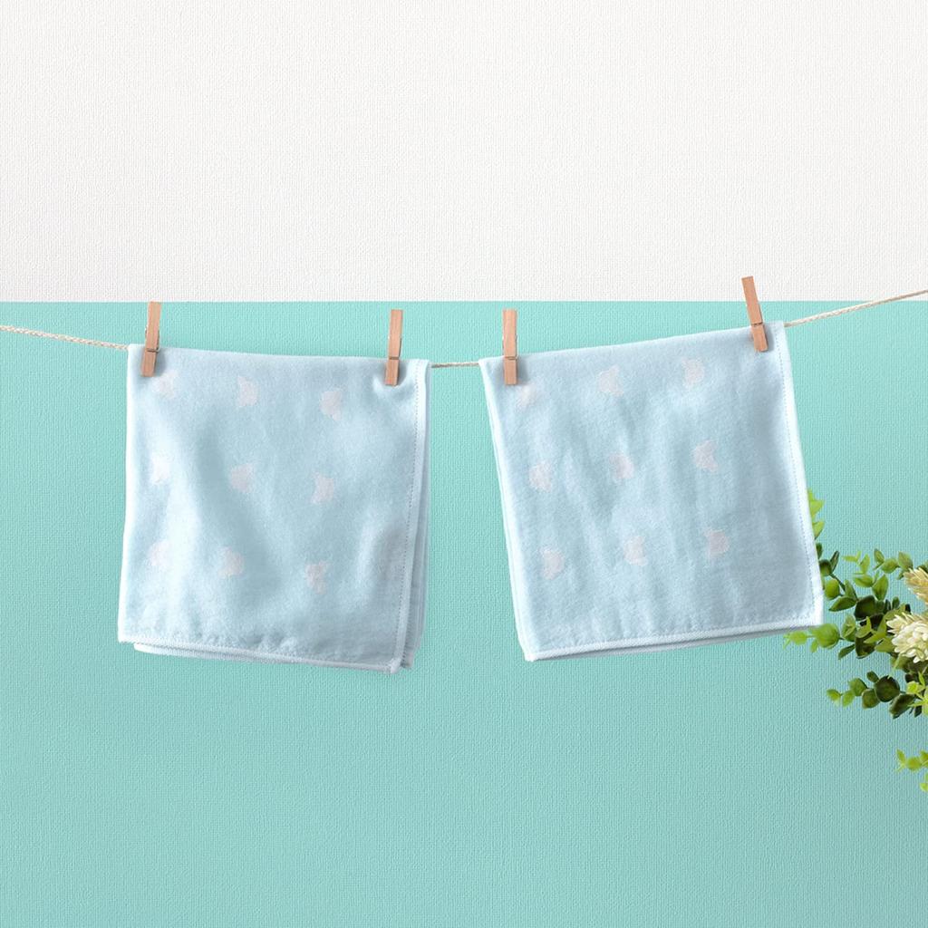 Детский замок Марлевый платок Пастельный медведь Мягкий Марлевый 2 шт Саксофон