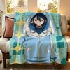 Character N Nayuta A Amakawa Throw Flannel Throw Blanket Suitable for Sofa Living Room Bedroom
