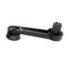2PC ide Manual Window Crank Handles Black For 1997-2014 Ford F150 F250 F350