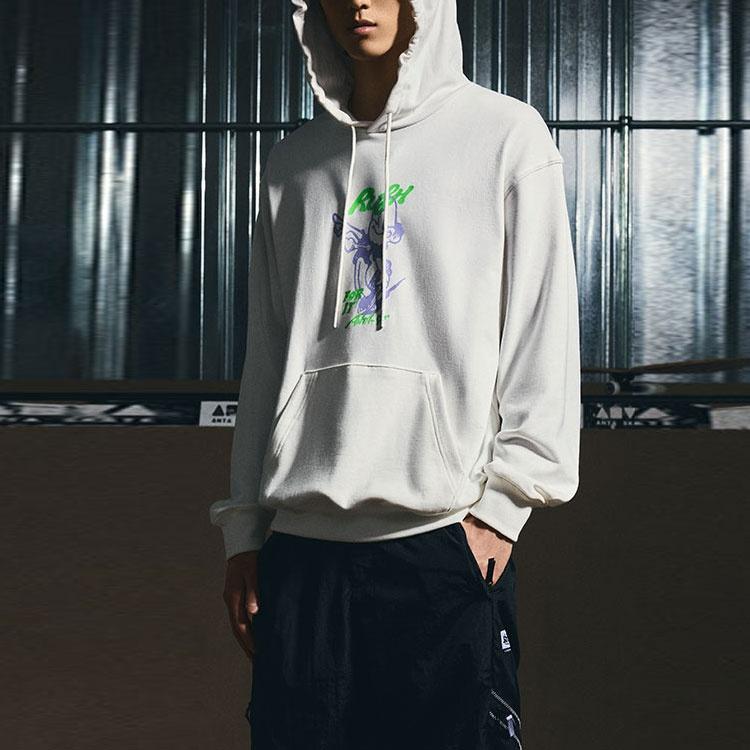 Anta Sweatshirt Unisex Papyrus White 172218702R-1