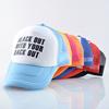 Summer Mesh Baseball Cap For Boys Girls Fashion Letters Snapback Hip Hop Hats Kids Outdoor Sun Caps