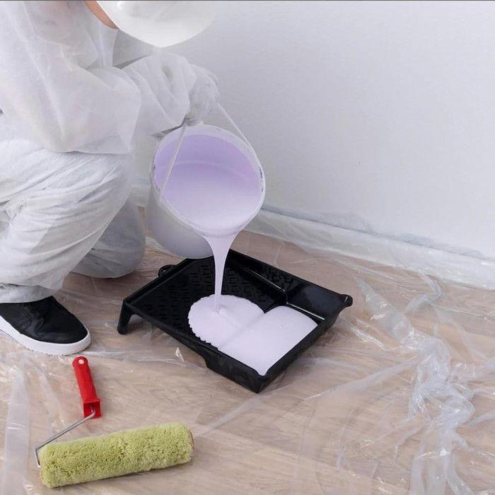 Bâche de Protection Plastique 4 x 5 M - 20m² pour Peinture, Bricolage et Travaux