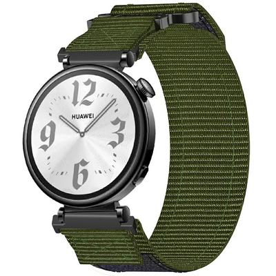 Для Huawei Watch GT 4 41мм/Garmin Venu 3S Нейлоновый ремешок для часов 18мм Петля Застежка Ремешок